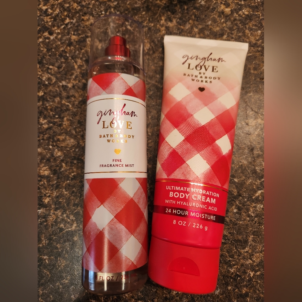 Bath and Body Works Gingham Love
